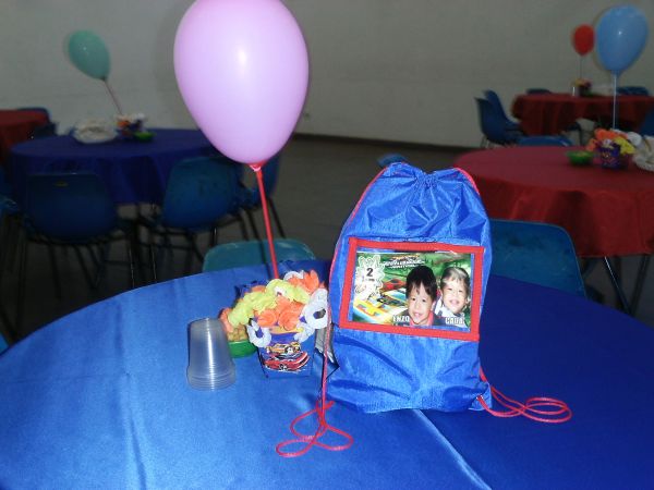 bolsa em nylon festa niver